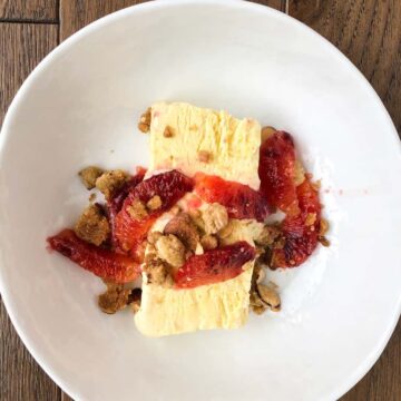 Blood Orange Semifreddo