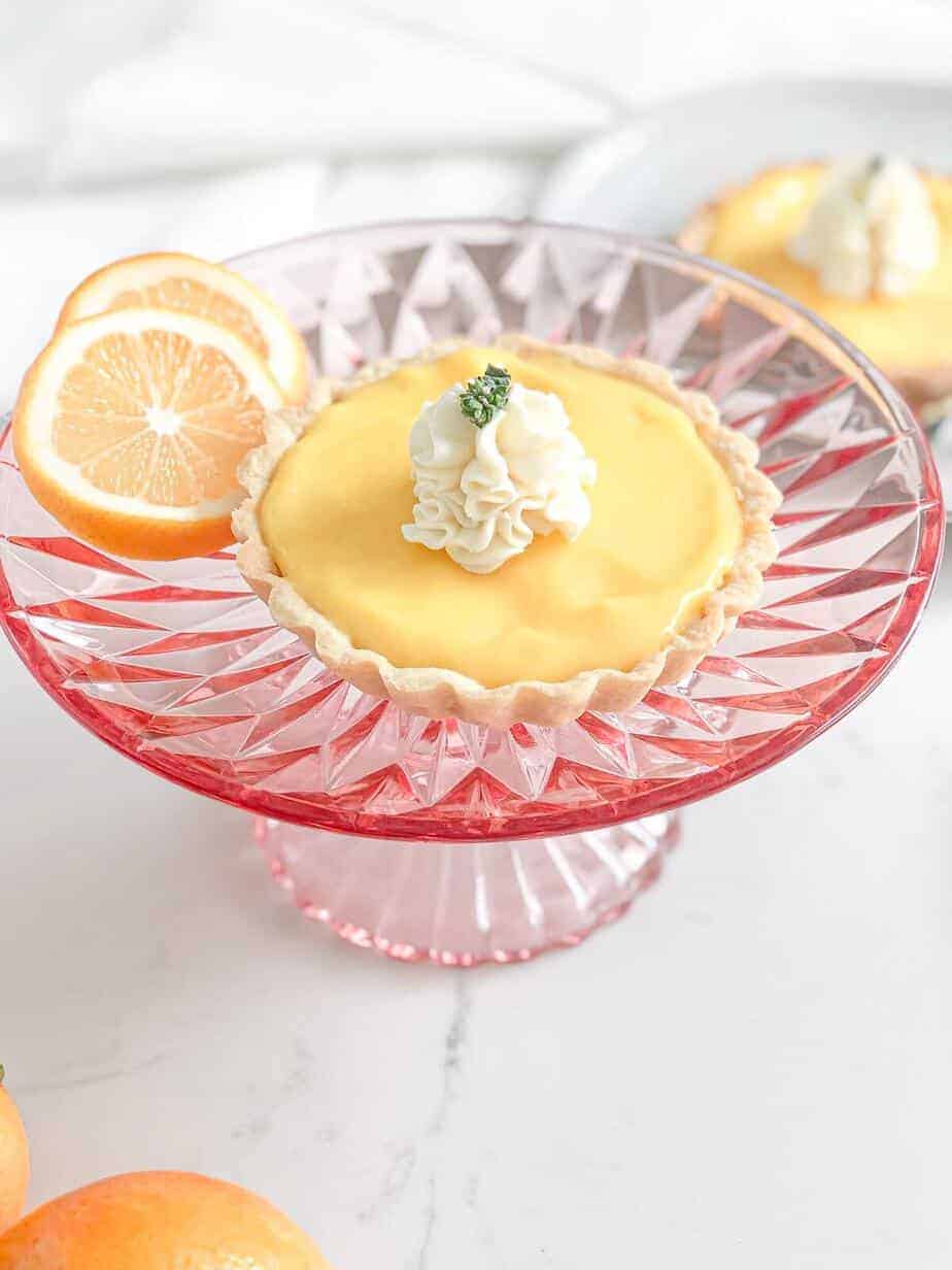 Meyer Lemon Tarts with White Chocolate-image