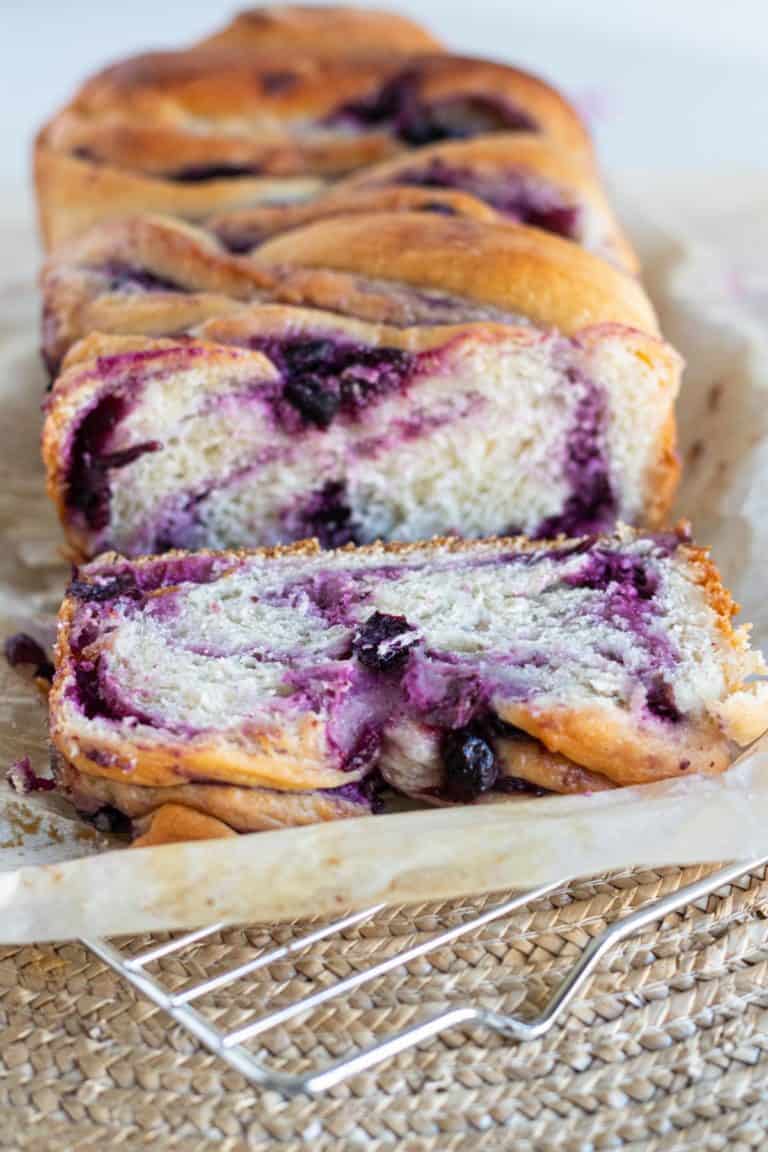 Blueberry Cream Cheese Babka The Marble Kitchen