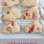 scones on wire cooling rack