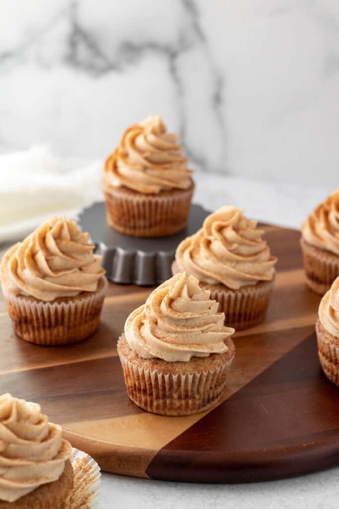 Cinnamon Cupcakes with Cinnamon Buttercream The Marble Kitchen
